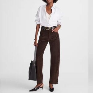 Madewell Brown Cordoruy The Balloon Pants Size 29 Retro 90s